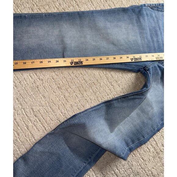 Kancan Women’s Bootcut Jeans Light Wash Split Hem Denim Pants Size 9/28 NWT - Picture 5 of 10